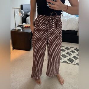 Zara flows pants printed never used